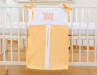 Przybornik- Torba na pampersy- Little Prince/Princess brzoskwiniowe - 3