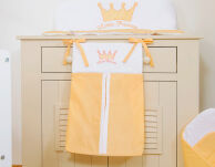Przybornik- Torba na pampersy- Little Prince/Princess brzoskwiniowe - 4