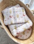 Komplet pościeli dla niemowląt z wypełnieniem 2-cz 75x100cm NEWBORN - In the country - 3