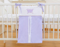 Przybornik- Torba na pampersy- Little Prince/Princess fioletowe - 2
