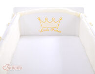 Ochraniacz uniwersalny XXL- Little Prince/Princess kremowa - 12