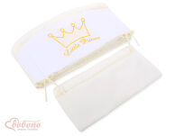 Ochraniacz uniwersalny XXL- Little Prince/Princess kremowa - 18