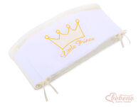 Ochraniacz uniwersalny XXL- Little Prince/Princess kremowa - 20