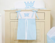 Przybornik- Torba na pampersy- Little Prince/Princess niebieskie - 3