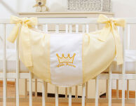Przybornik- Torba na zabawki- Little Prince/Princess kremowe - 4