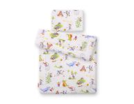 Komplet pościeli dla niemowląt z wypełnieniem 2-cz 75x100cm NEWBORN - rycerz i smok - 2