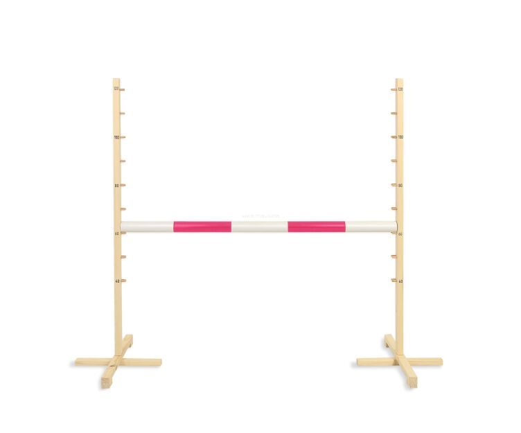 Przeszkoda skokowa do Hobby Horse 120cm, belka różowa