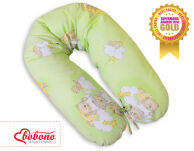 Zapasowa poszewka na poduszkę BOBONO Longer- Dabinki zielone - 2