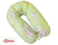 Zapasowa poszewka na poduszkę BOBONO Longer- Dabinki zielone - 3