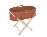 Kosz Mojżesza BOHO Handmade ze stojakiem - terracotta - 2