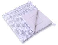 Namiot TIPI dla dzieci + mata + poduszki + zawieszki pióra -  Mini-rozeta szara - 2