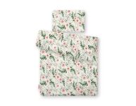 Komplet pościeli dla niemowląt z wypełnieniem 2-cz 75x100cm NEWBORN - peonie różowe - 2