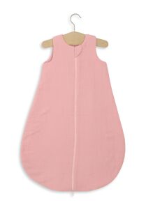 Muślinowy śpiworek dla dzieci zaokrąglony M 6-12 mcy letni TOG 1.0 - pastel pink
