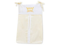 Przybornik- Torba na pampersy- Little Prince/Princess kremowe - 2