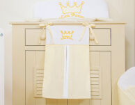 Przybornik- Torba na pampersy- Little Prince/Princess kremowe - 4