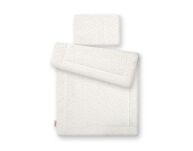 Komplet pościeli dla niemowląt z wypełnieniem 2-cz 75x100cm NEWBORN - mini gwiazdki złote - 2