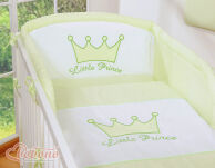 Ochraniacz uniwersalny 120x60cm- Little Prince/Princess zielony - 3