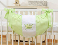 Przybornik- Torba na zabawki- Little Prince/Princess zielone - 2