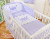 Pościel 3-cz- Little Prince/Princess fioletowe - 2