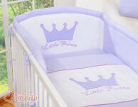 Pościel 3-cz- Little Prince/Princess fioletowe - 4