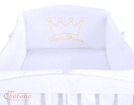 Ochraniacz uniwersalny XXL- Little Prince/Princess białe - 3