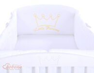 Ochraniacz uniwersalny XXL- Little Prince/Princess białe - 6