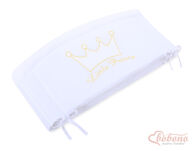 Ochraniacz uniwersalny XXL- Little Prince/Princess białe - 17
